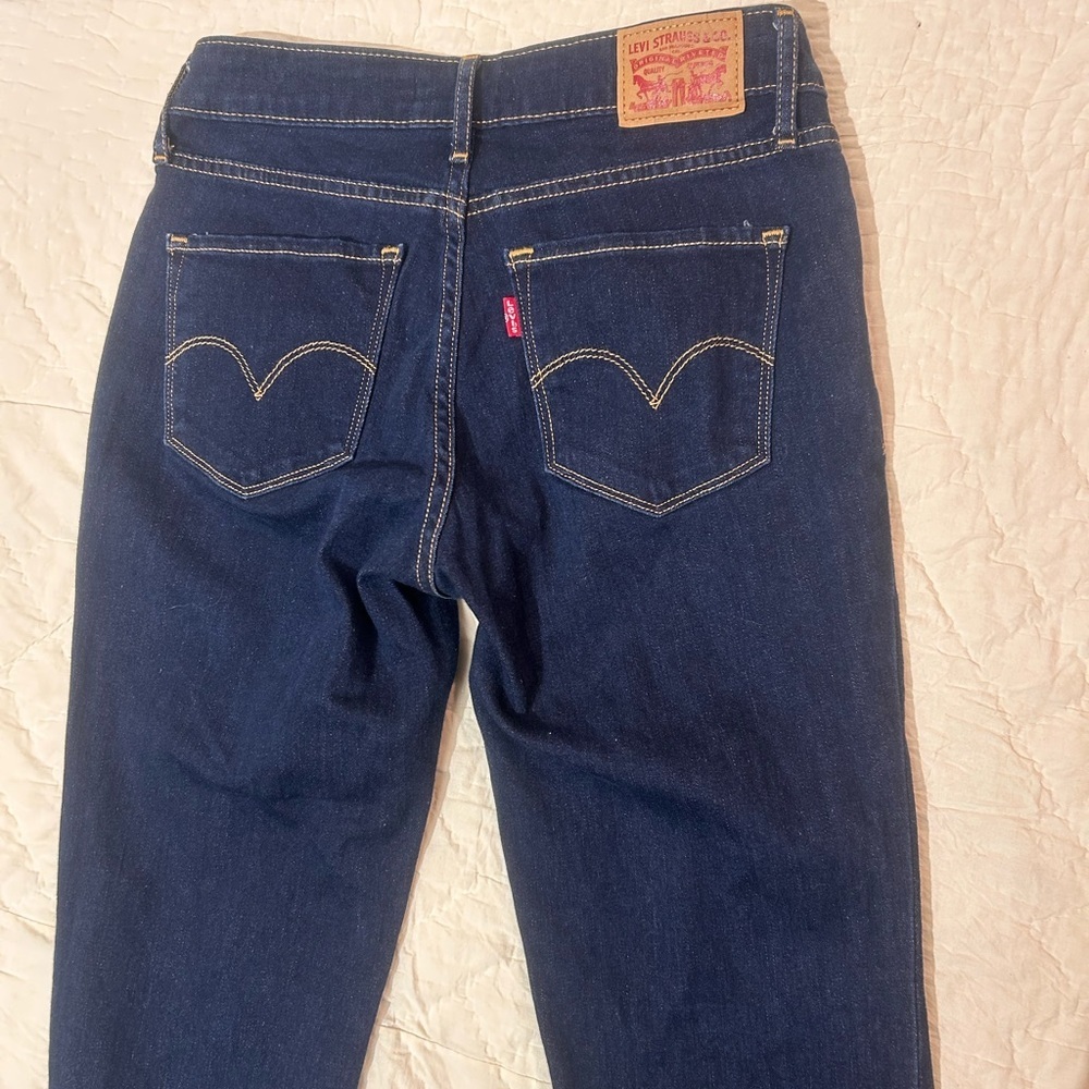 Levi’s 815 Curvy Bootcut Jeans Dark Wash Size 27 lowrise y2k - Picture 4 of 7
